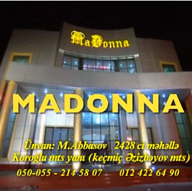 Madonna  şadlıq sarayı