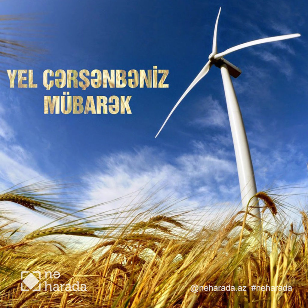 Yel çərşənbəniz mübarək!